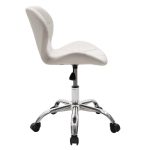 Karrige zyre Frea II, PU ne ngjyrë të bardhë - Image 4