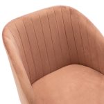 Armchair Oasis  kadife e kalbur mollë - këmbë të zeza - Image 6