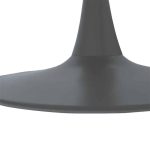 Tavolina e ngrënies Balou  MDF gri e errët mat D100x75cm - Image 2