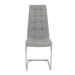 Karrige Darrell  antik gkey pu-metal krom 42x49x106cm - Image 4