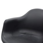 Armchair Julita  Propylene black - oak - Image 5