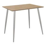 Tavolina e ngrënies Cuba  MDF ngjyra sonoma-bardhë 70x70x75cm