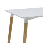 Tavolina e ngrënies Natali MDF top bardhë 150x80x75cm - Image 4