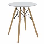 Tavolina e ngrënies Julita  MDF top White D60cm