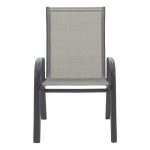 Calan  kolltuk metalik i stivosur anthracit-tekstilen antracit 55x75x95cm - Image 4