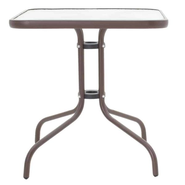 Tavoline Watson metal kafe-xham 80x80x70cm