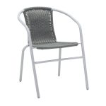 Set ngrënieje Valor-Obbi set i 5  pe gray-metal anthracite gri 110x60x70cm - Image 3