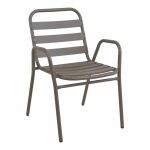 Karrige Sussie, metal me ngjyrë shampanje dhe shtresa alumini, 45x62x76cm