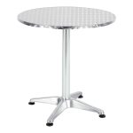 Set kopshti Zircu-Lazo Ι, prej 3 copë, alumin krom D70x70cm - Image 3