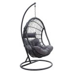Swing Lacie  varur pe metal anthracite-jastëk gri