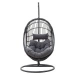 Swing Lacie  varur pe metal anthracite-jastëk gri - Image 3