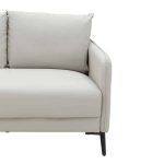 Divan 3 vendesh Nemy PU ngjyrë gri 178x80x75cm - Image 4