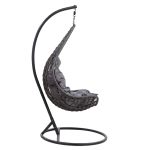 Soleil  swing varur metal-pp-jastëk gri 103x83x200cm - Image 3