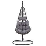 Soleil  swing varur metal-pp-jastëk gri 103x83x200cm - Image 4