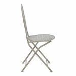 Komplet ngrënieje 3 copë Abriel  gri metali antik - Image 4