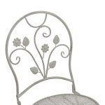 Komplet ngrënieje 3 copë Abriel  gri metali antik - Image 5