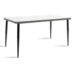 Naoki  tavoline metalike e zeze-pe gri-xham 160x90x78cm