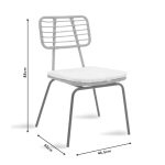 Naoki  karrige metalike black-pe gri. - Image 6