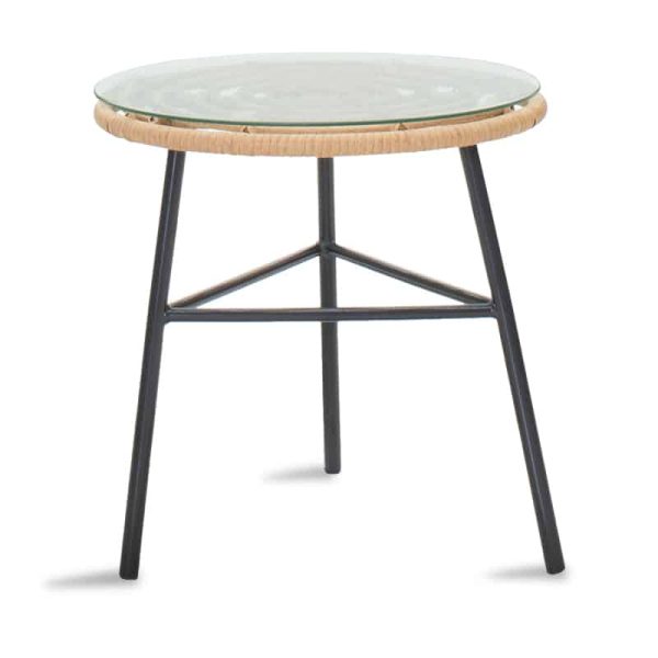 Tabela Gaus metal i zi-pe-xham natyral D45x46cm
