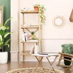 Calder shelf unit ngjyra natyrore 55x35x145cm - Image 2