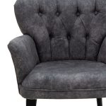 Armchair Samara  pëlhurë gri antike 67x62x78cm - Image 5