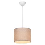 Llambë tavani PWL-1115, Ε27 bezhë-e bardhë D22x60cm - Image 3