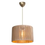 Drita tavani PWL-1118  Ε27 natyrale D30x24cm - Image 3