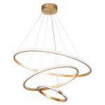 Llambë tavani PWL-1156, LED 60-80W ari D60x100cm - Image 3