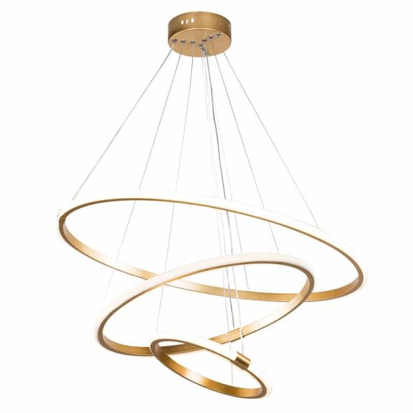 Llambë tavani PWL-1156, LED 60-80W ari D60x100cm