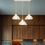 Llambë Triha, PP në nuancë të bardhë 60x22x90cm - Image 2