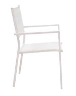 Tavoline ngrenie Nares-Moly Komplet 5 alumini te bardhe dhe kompensate ne ngjyre natyrale 180x90x72.5cm - Image 7