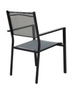 Tavoline ngrenie Nares-Moly Komplet 5  alumini anthracite-zi dhe kompensate ne ngjyre natyrale 140x80x72.5cm - Image 6