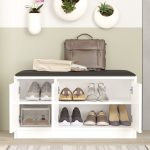 Mobilje hyrje Firefly  bardhë 89.5x35.5x46cm - Image 3