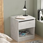 Nightstand Complete  antike gri-wenge 40x35.5x46cm - Image 3