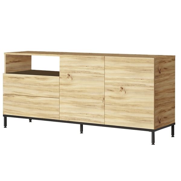 Sideboard Vlerësoni  sonoma-wenge 170x46.5x75.5cm