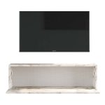 Njësia televizive Serit  mermer fildish melamine 100x31.5x29.6cm - Image 4
