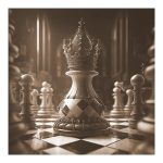 Pikturë Cerbon, me printim digjital në kanavacë 50x1.8x50cm