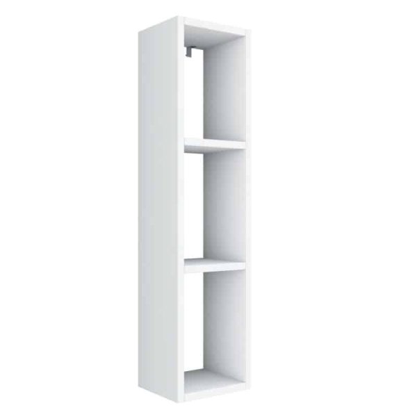 Njësia e raftit të murit Adelia  e bardhë 22x18.5x90cm