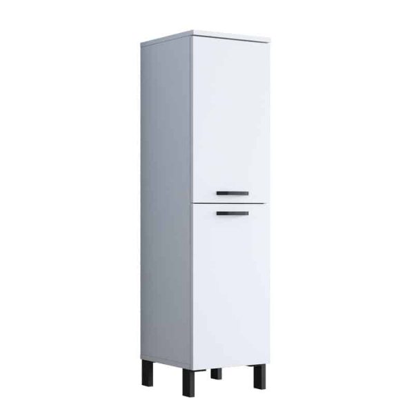 Kabineti banjo-kolona Zana  bardhë 35x37.5x132cm