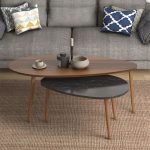 Tryezë kafeje Monty  mermer i zi arrash 116x46x46cm - Image 2