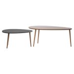 Tryezë kafeje Monty  mermer i zi arrash 116x46x46cm - Image 3