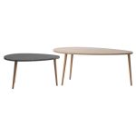 Tryezë kafeje Monty  mermer lisi-zi 116x46x46cm - Image 3