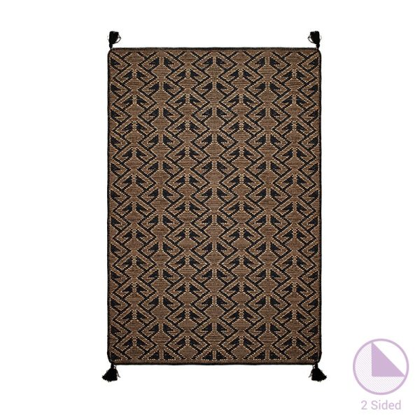 Tepih PWC-0063, gri-kafe 180x120cm