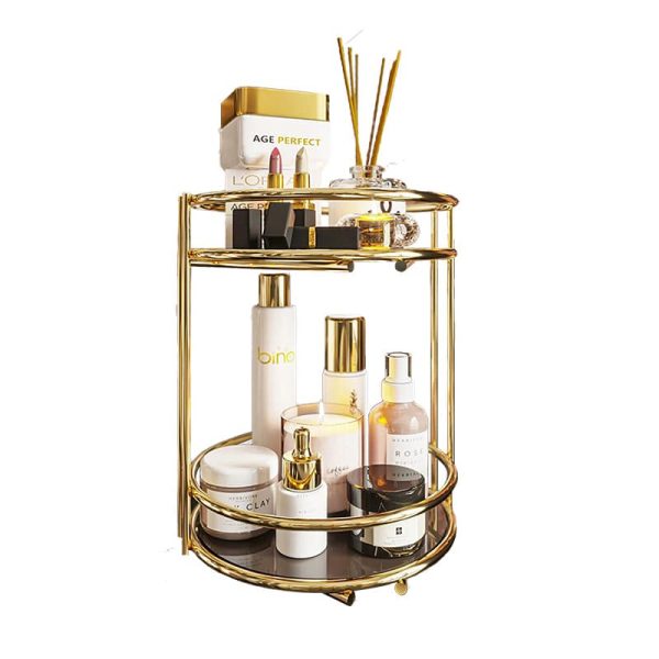 Njësia e raftit të dyshemesë Ilana  me shkëlqim të zi D23x27cm