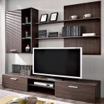 Njësia TV Salome  LED wenge 200x41x190cm - Image 2