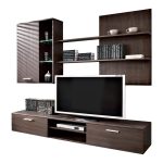 Njësia TV Salome  LED wenge 200x41x190cm