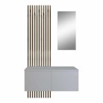 Mobilje koridori Arika  sonoma e bardhë 100x37x199.5cm