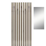 Mobilje koridori Arika  sonoma e bardhë 100x37x199.5cm - Image 3