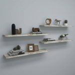 Njësia e vendosur në mur Brian  4 pics mermer i bardhë 60x15x1.8cm - Image 2