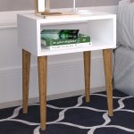Nightstand Hank  white-arrë 45x30x60cm - Image 2